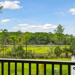 a view on a balcony of nature